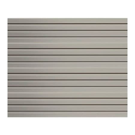 Windmill Slatwall Products Slatwall PVC Easy Panel 48"W x 12"H Gray (4 PC) PVC4GR